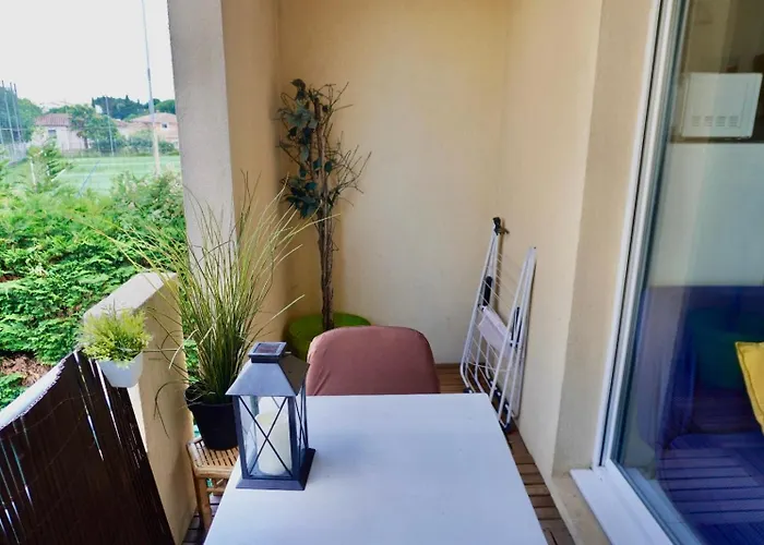 T2 Lumineux Et Piscine Apartman Montpellier