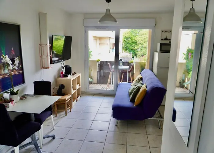 Apartman T2 Lumineux Et Piscine Montpellier